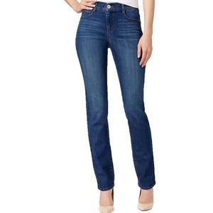 Style & Co Tummy Control Slim Leg Jeans Faith 2